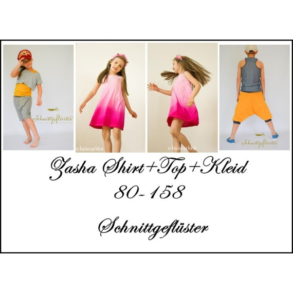 Ebook - Shirt / Top / Kleid - "Zasha" - Schnittgeflüster